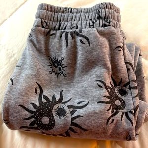 Sun/Yin Yang joggers
